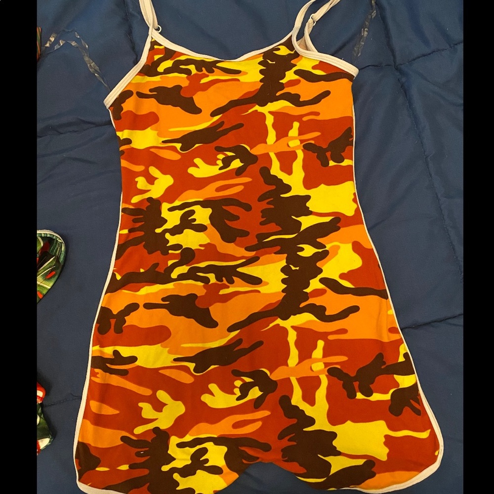 Camo Romper